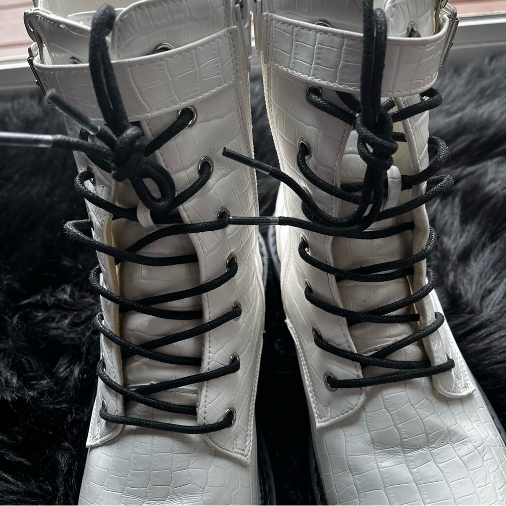Catherine Malandrino “Runner” Combat Boots - Picture 6 of 11